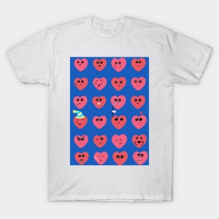 Heart emojis T-Shirt